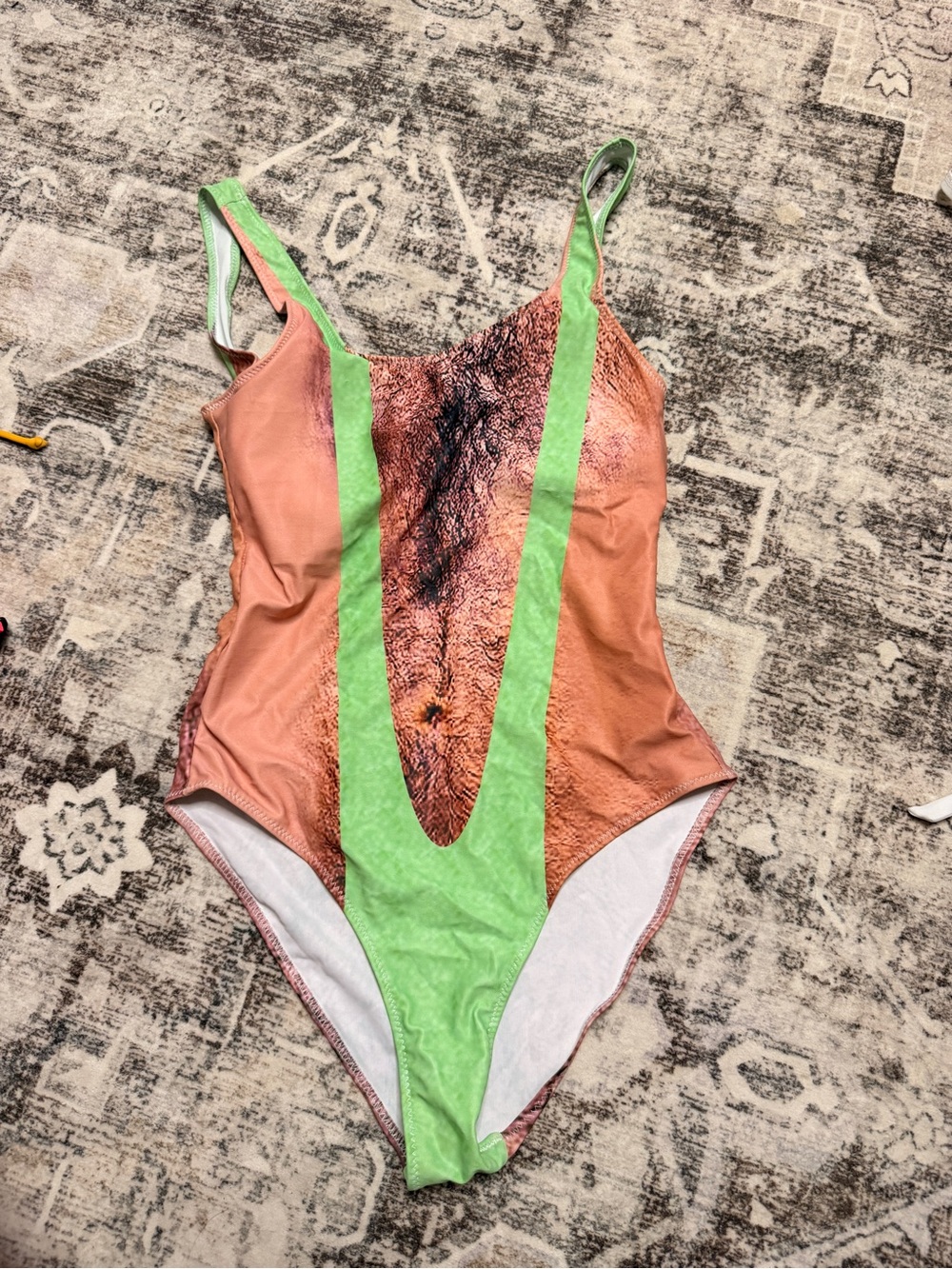 One peice funny swim suit